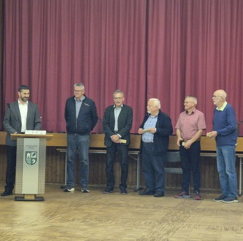 Ehrung und Verabschiedung von Ratsmitgliedern